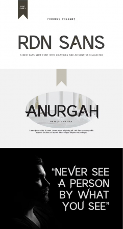 EE - RDN Sans - Sans Serif Display Font HZA4BAW