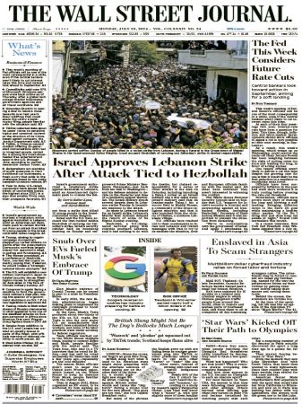 The Wall Street Journal - July 29 2024