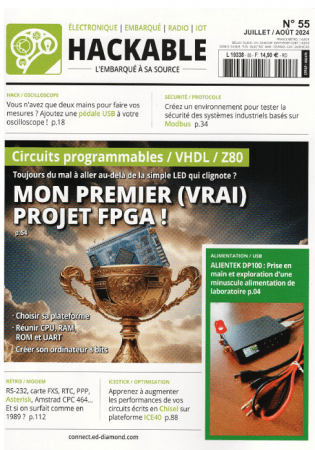 Hackable Magazine N°55 - Juillet-Aout 2024