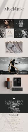 Mocktaile - Modern Luxury Serif Typeface