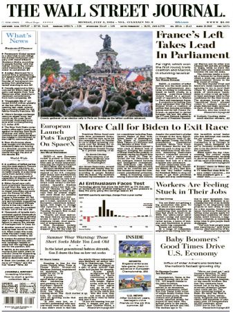 The Wall Street Journal - 8 July 2024