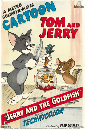 Jerry and the Goldfish 1951 1080p AI UPSCALE HEVC 10Bit AAC 2.0 H265-R&amp;H