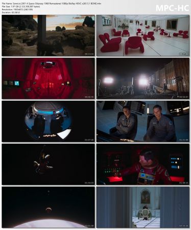 2001 A Space Odyssey 1968 Remastered 1080p BluRay HEVC x265 5.1 BONE