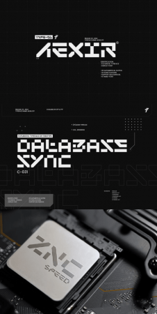 CF - Aexir Font 93190230