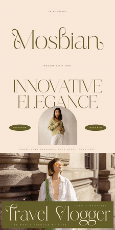 EE - Mosbian Modern Serif Font XXTH7SE