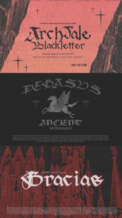 CF - Archdale Blackletter Font 93191198