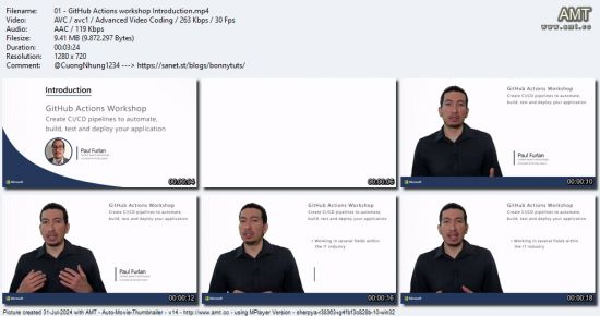 GitHub Actions Workshop: Create CI/CD Pipelines to Automate, Build, Test and Deploy your Application by Microsoft Press
