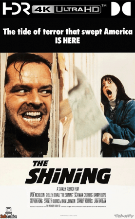 The Shining 1980 2160p BluRay DV HDR 10 bit Encode AV1 DTS 5.1-R&amp;H