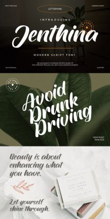 CM - Jenthina - Handwritted Font 42173429
