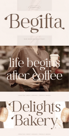 EE - Begifta New Modern Serif Font 4SP6PSF
