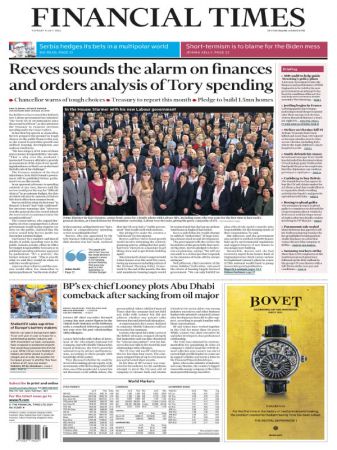 Financial Times UK - July 9, 2024