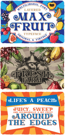 EE - Max Fruit Bold Retro Font UTRX2MB