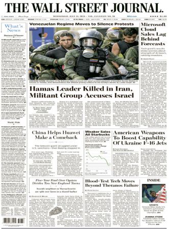 The Wall Street Journal - July 31 2024
