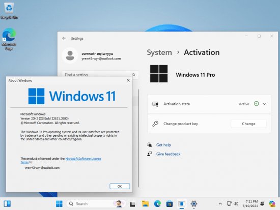 Windows 11 23H2 Build 22631.3880 9in1 Preactivated Multilingual