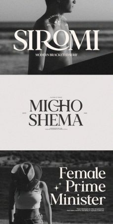 EE - Siromi – Modern Bracketed Serif BW4NM9B