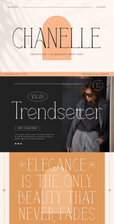 EE - Chanelle – An Elegant Serif Font QRGFUJ4