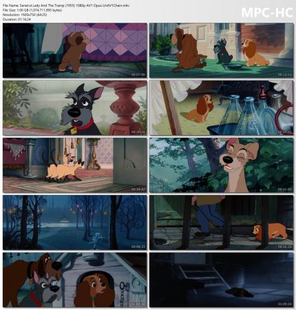 Lady And The Tramp 1955 1080p AV1 Opus UnAV1Chain
