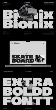 EE - Bionix - Bold Futuristic Font S6DTP9E