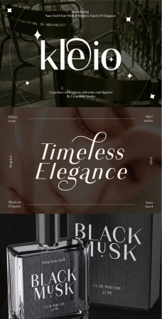 EE - Kleio – Modern Elegant Sans 9SEYTND