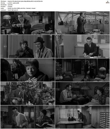 The Apartment 1960 1080p BluRay HEVC x265-SUP3R