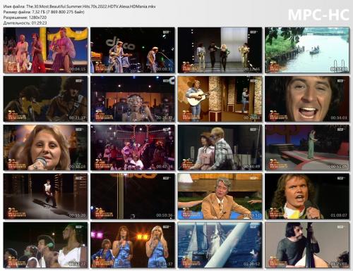 The 30 Most Beautiful Summer Hits 70s[Die 30 schönsten Sommerhits der 70er] (2024) HDTV 720i