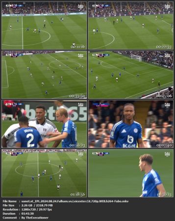 EPL 2024 08 24 Fulham vs Leicester Cit 720p WEB h264-Fubo