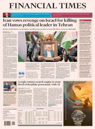 Financial TImes USA - 1 August 2024