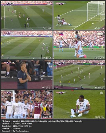 EPL 2024 08 17 West Ham Utd vs Aston Villa 720p WEB h264-Fubo
