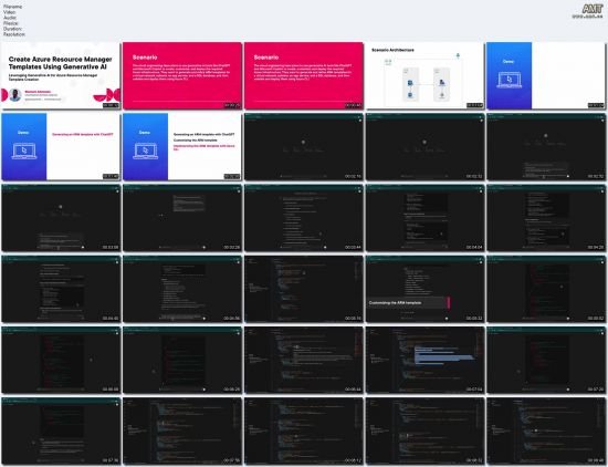 Create Azure Resource Manager Templates Using Generative AI