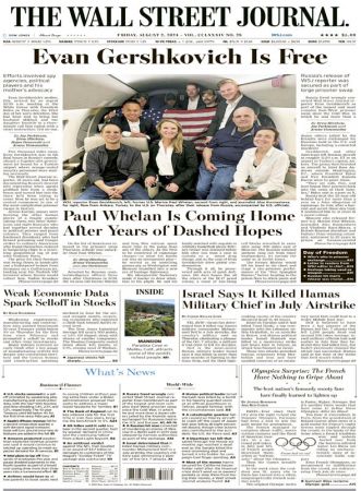 The Wall Street Journal - August 2, 2024