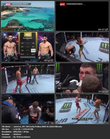 UFC 305 Early Prelims WEB DL H264 FBB