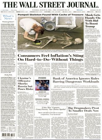 The Wall Street Journal - August 13, 2024