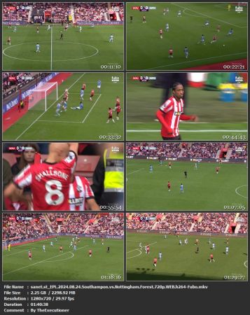 EPL 2024 08 24 Southampon vs Nottingham Forest 720p WEB h264-Fubo