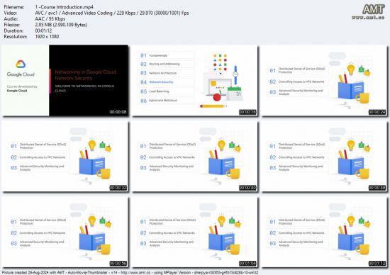 Networking in Google Cloud: Network Security