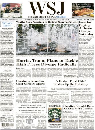 The Wall Street Journal - 17 August 2024