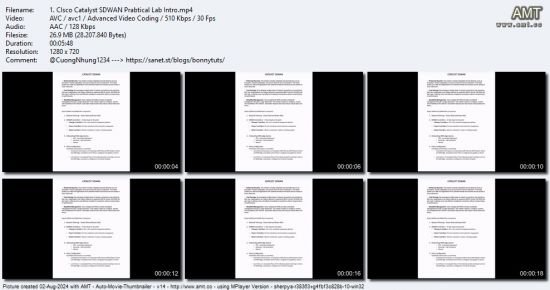 Cisco Catalyst SDWAN Practical Lab Video Course