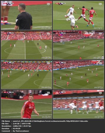 EPL 2024 08 17 Nottingham Forest vs Bournemouth 720p WEB h264-Fubo