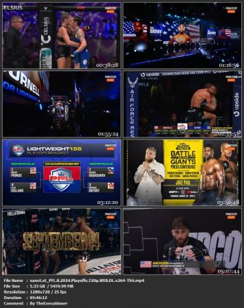 PFL 8 2024 Playoffs 720p WEB DL x264-ThS