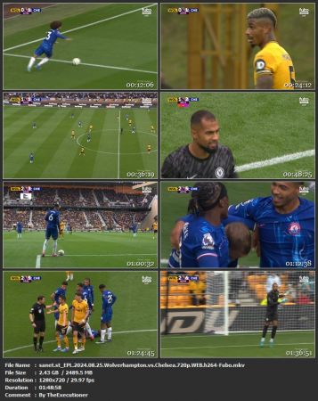 EPL 2024 08 25 Wolverhampton vs Chelsea 720p WEB h264-Fubo