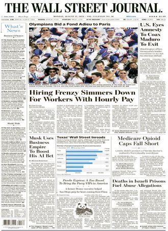 The Wall Street Journal - August 12, 2024