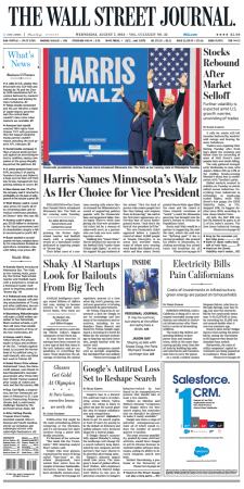 The Wall Street Journal - August 7 2024