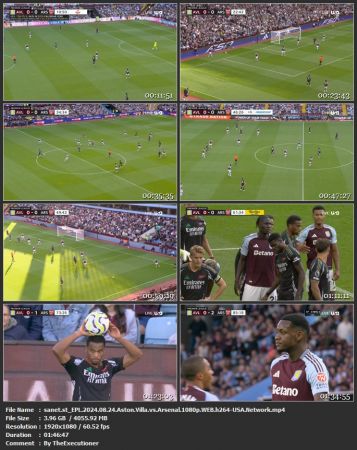 EPL 2024 08 24 Aston Villa vs Arsenal 1080p WEB h264-USA Network