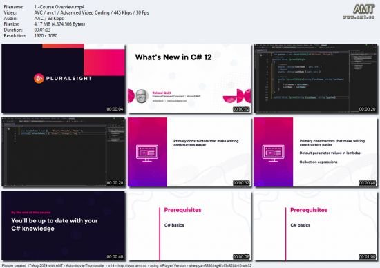What's New in C# 12 by Roland Guijt