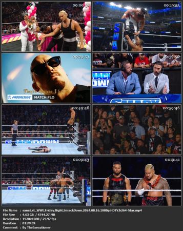 WWE Friday Night SmackDown 2024 08 16 1080p HDTV h264-Star