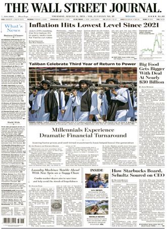 The Wall Street Journal - August 15, 2024