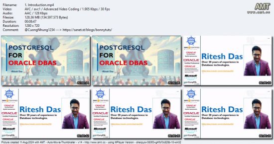 Postgres for Oracle DBAs