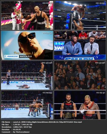 WWE Friday Night SmackDown 2024 08 16 720p HDTV h264-Star