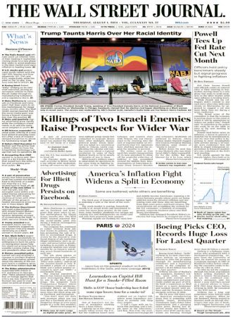 The Wall Street Journal - August 1, 2024