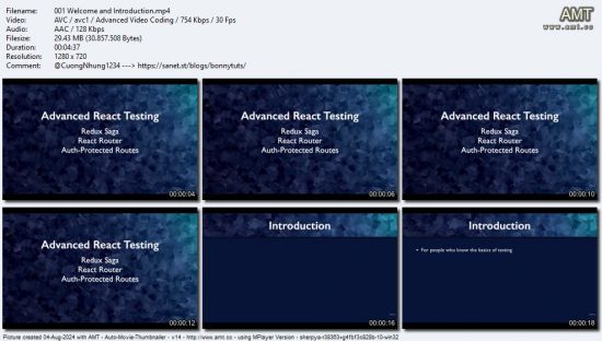 Advanced React Testing: Redux Saga and React Router