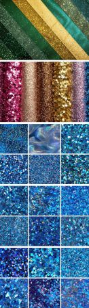 Holographic Glitter Backgrounds Collection